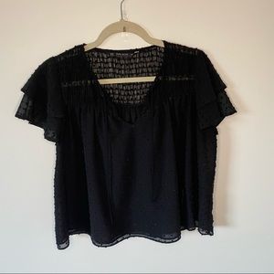 Zara | Textured blouse